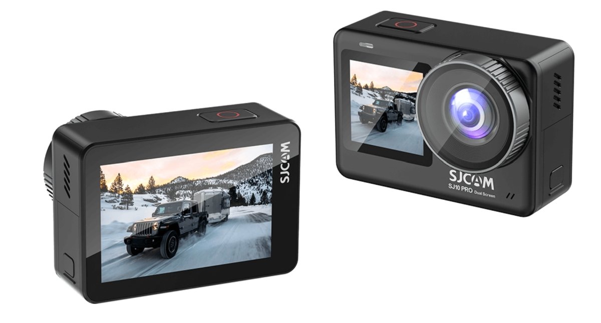 SJCAM SJ10 Pro Dual Screen Action Camera - TECHOBOOM