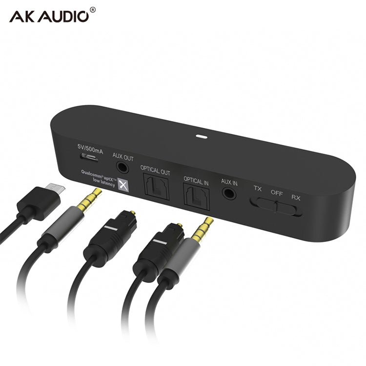 AKaudio AptX Low Latency SPDIF Bluetooth Audio Transmitter Receiver For TV - TECHOBOOM