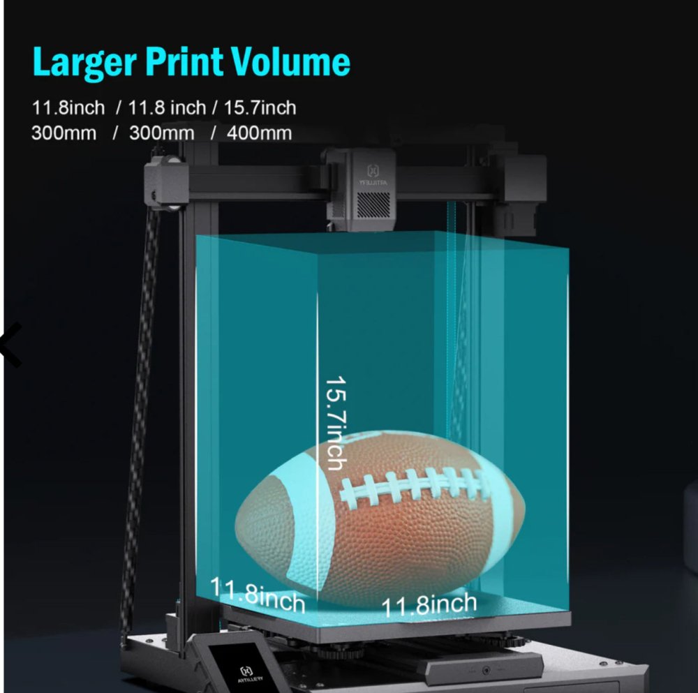 Artillery 3D Sidewinder X3 Plus Printer