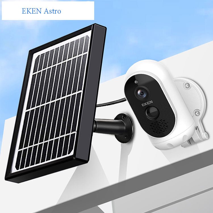 EKEN Astro Solar Powered Waterproof 1080P Wireless Security Camera with Cloud Storage - TECHOBOOM