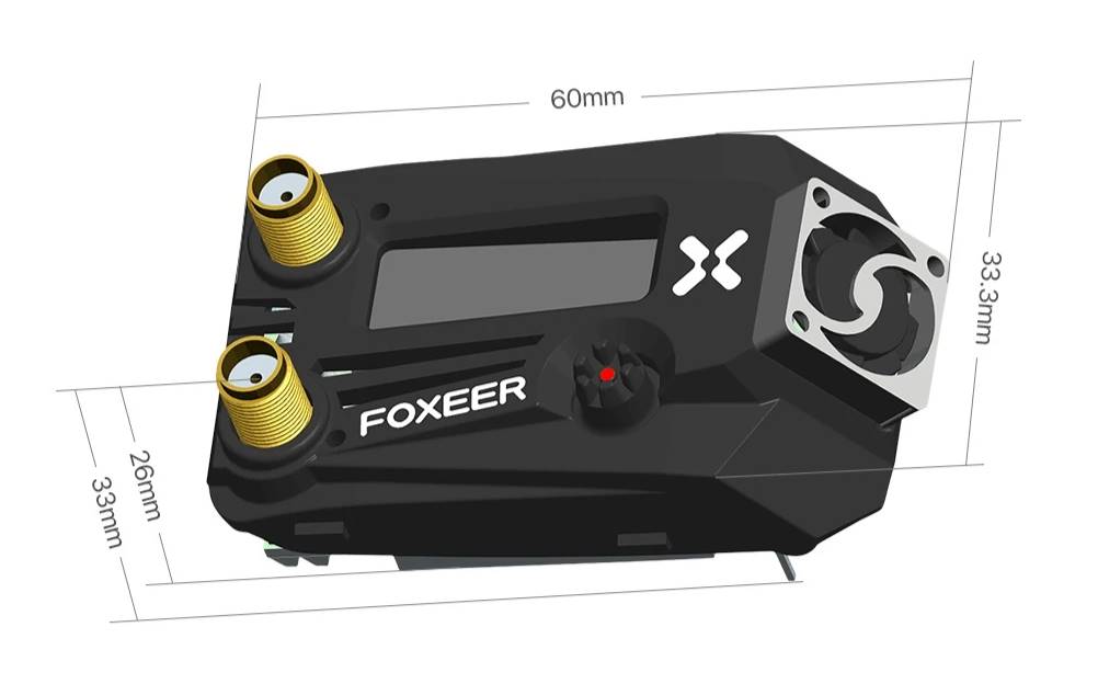 FOXEER Wildfire Module 5.8G Goggle Dual Receiver - TECHOBOOM