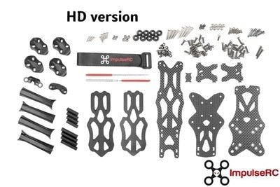 ImpulseRC Apex 5 inch Base/HD DJI Frame kit TECHOBOOMImpulseRC Apex 5 inch Base/HD DJI Frame kit