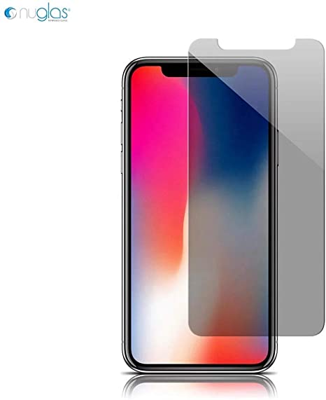 NUGLAS Premium Japanese Tempered Privacy (Anti-Spy) Screen Glass Protector for IPhone 11 Pro/Xs/X - TECHOBOOM