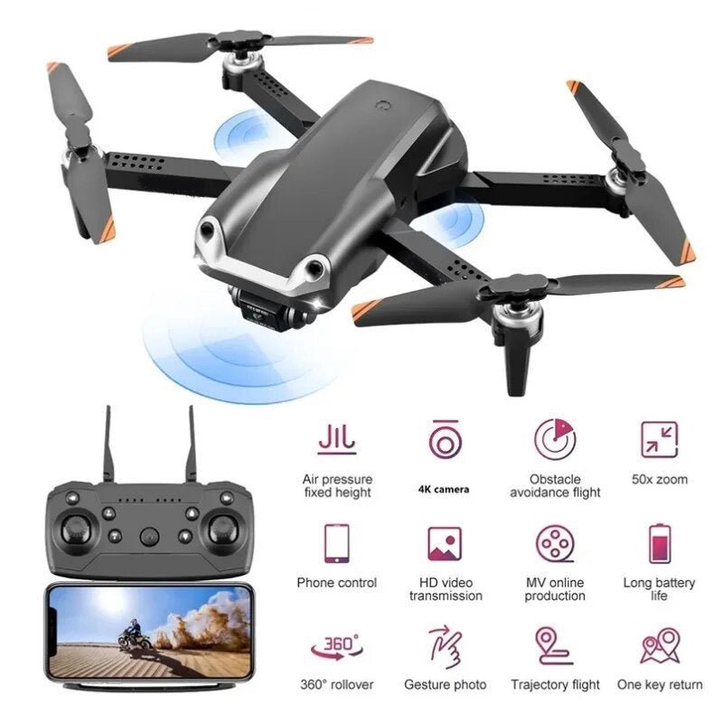 OAS K99 Max 2.4G RC Obstacle Avoidance Drone 4K HD Dual Camera