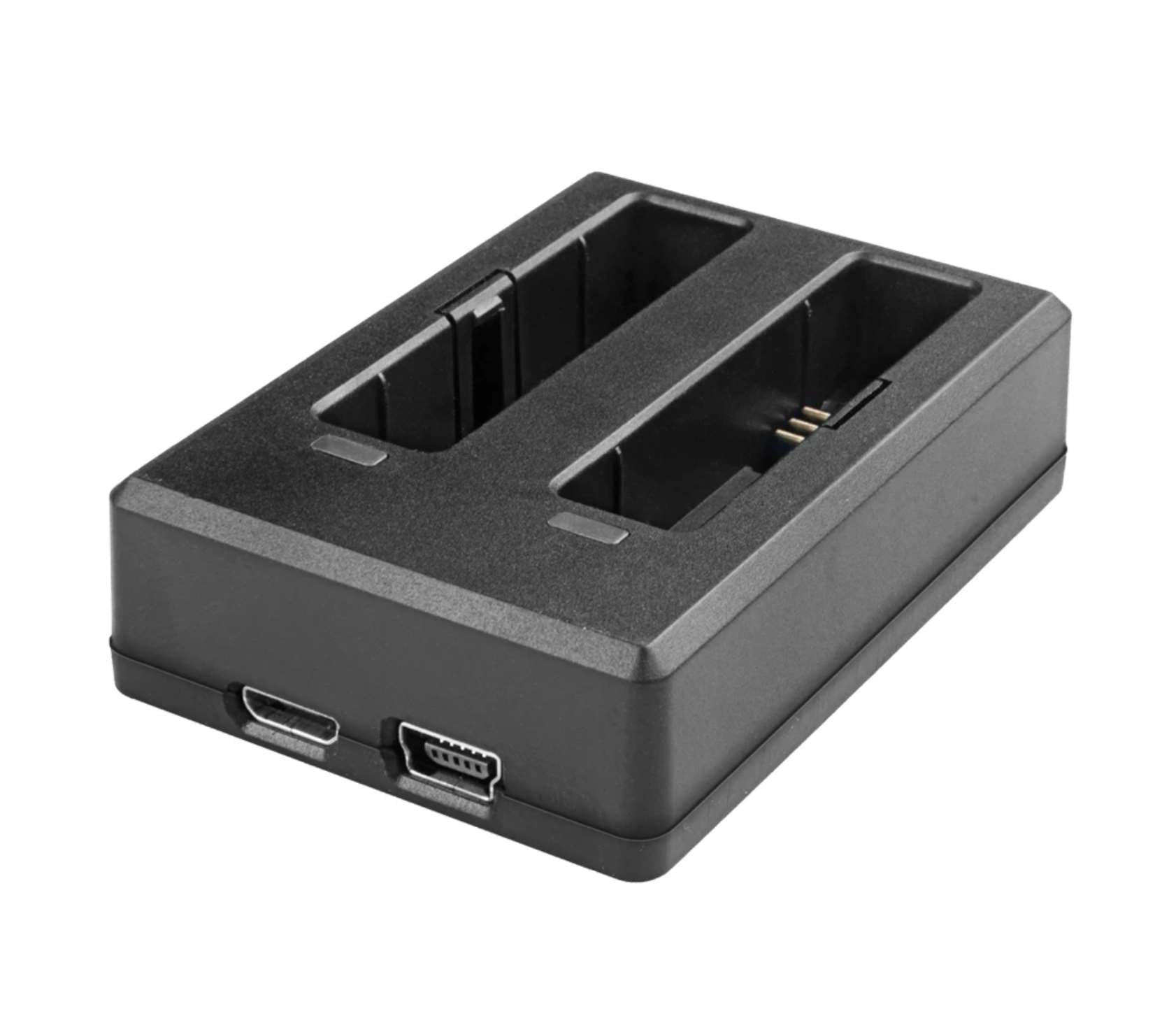 SJCAM A10 A20 Charger Action Camera Dual Battery Charging Dock - TECHOBOOM