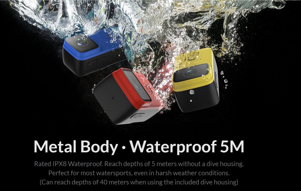 SJCAM C200 4K Action Camera Waterproof Compact SJCAMSJCAM C200 4K Action Camera Waterproof Compact