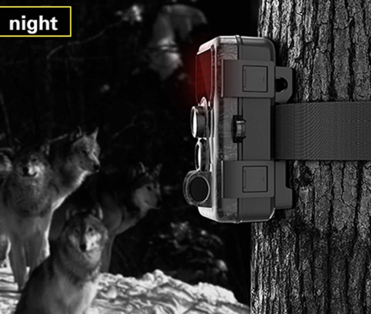 SJCAM M50 Taiga Green Hunting Trail Camera WiFi IP65 Waterproof Night Vision - TECHOBOOM