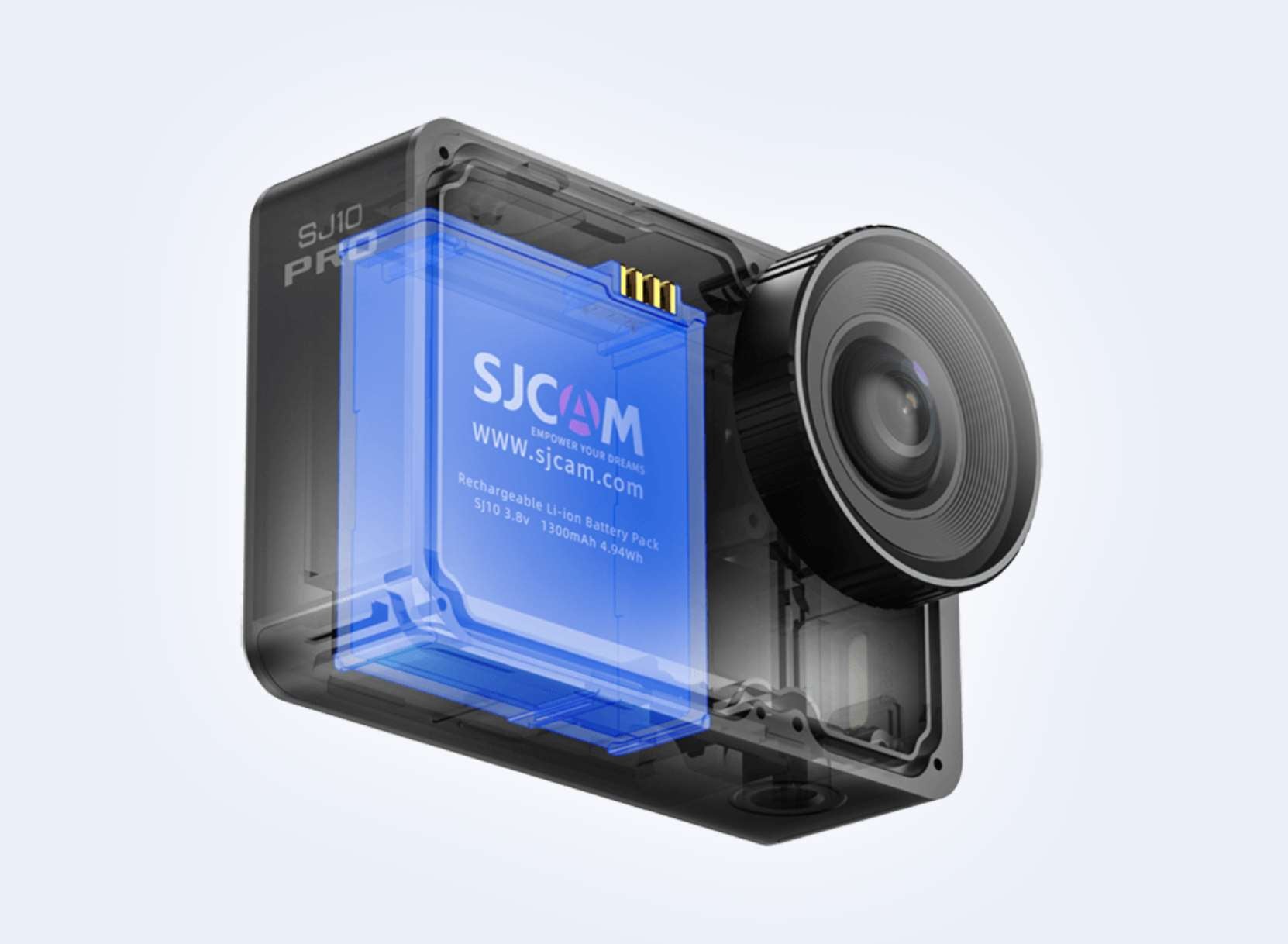 SJCAM SJ10 Pro Dual Screen Action Camera 4K 60FPS Wi-Fi Waterproof - TECHOBOOM
