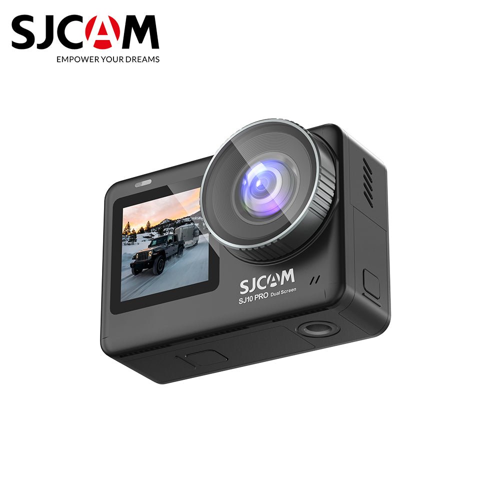 SJCAM SJ10 Pro Dual Screen Action Camera 4K 60FPS Wi-Fi Waterproof - TECHOBOOM